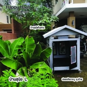 บ้านสุนัขในสวน