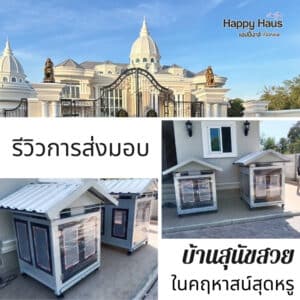 บ้านสุนัข บ้านหรู