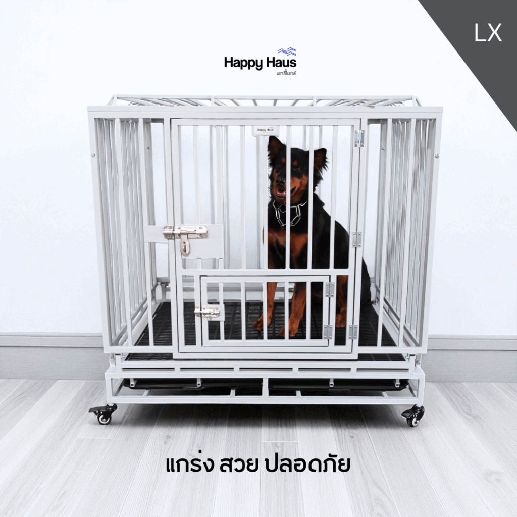 กรงสุนัขใหญ่ กรงสุนัขดุ LX