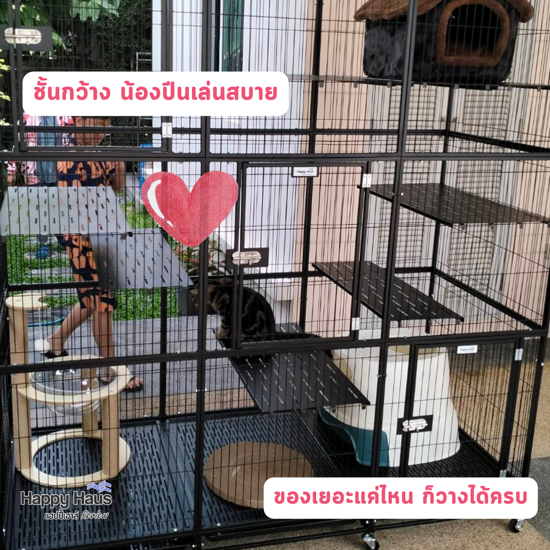 กรงแมวขนาดใหญ่ กรงแมวนอกบ้าน